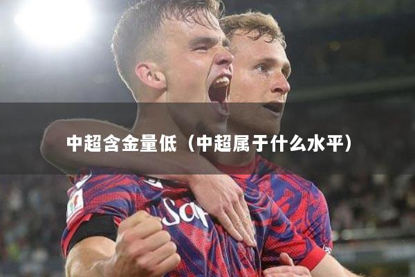 中超含金量低（中超属于什么水平）